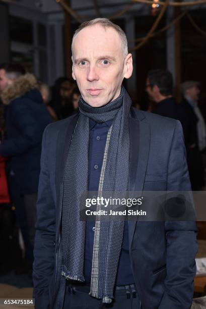 Ewen Bremner attends TriStar Pictures & The Cinema Society with 19 Crimes Host the After Party for "T2 Trainspotting" at Mr. Purple at the Hotel...