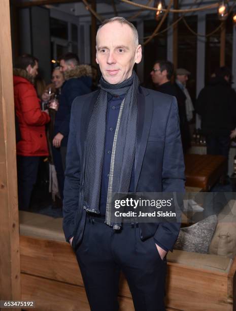 Ewen Bremner attends TriStar Pictures & The Cinema Society with 19 Crimes Host the After Party for "T2 Trainspotting" at Mr. Purple at the Hotel...