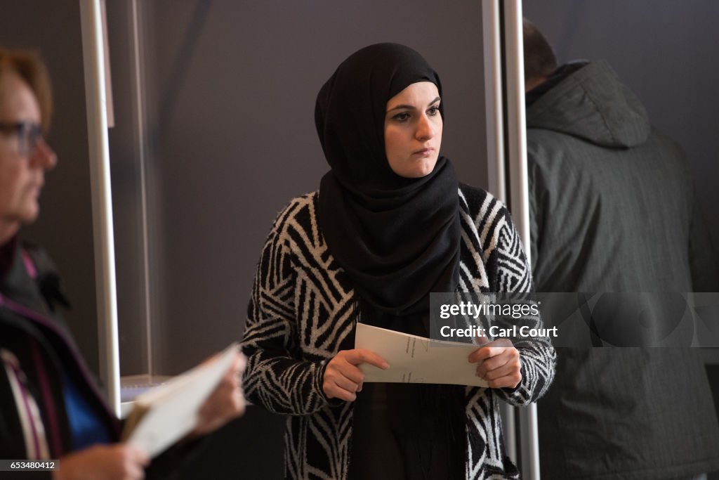 Voters Go To The Polls In The Dutch General Election