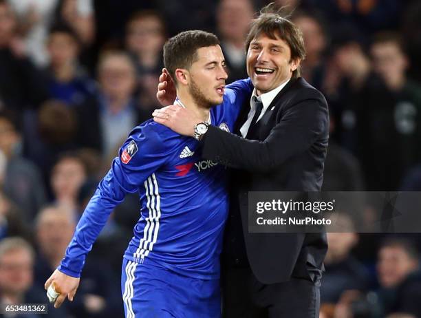 Chelsea v Manchester United - The Emirates FA Cup Quarter-Final, News Photo