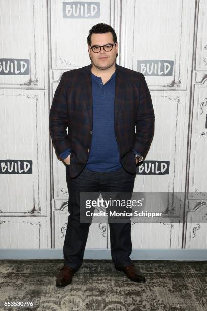 Actor Josh Gad attends Build Series Presents Josh Gad Discussing "Beauty And The Beast" at Build Studio on March 15, 2017 in New York City.