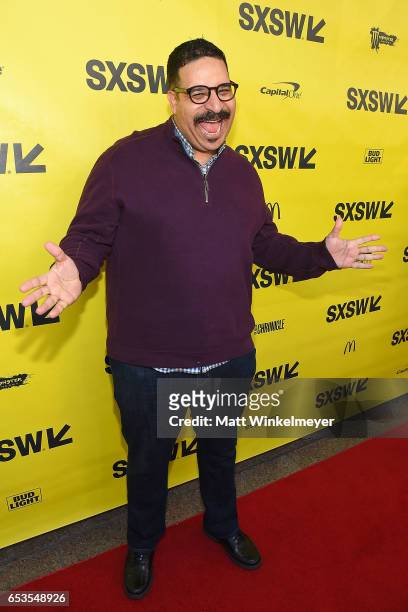 Comedian Erik Griffin attends the "I'm Dying Up Here" premiere 2017 SXSW Conference and Festivals on March 15, 2017 in Austin, Texas.