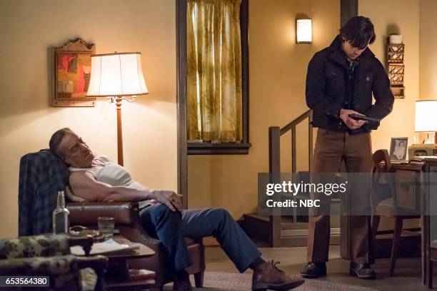 Moonshadow" Episode118 -- Pictured: Peter Onorati as Stanley Pearson, Milo Ventimiglia as Jack --