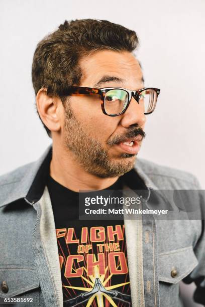 Comedian Al Madrigal poses for a portrait during the "I'm Dying Up Here" premiere 2017 SXSW Conference and Festivals on March 15, 2017 in Austin,...