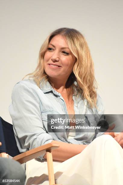 Actress Ari Graynor speaks onstage during the "I'm Dying Up Here" premiere 2017 SXSW Conference and Festivals on March 15, 2017 in Austin, Texas.