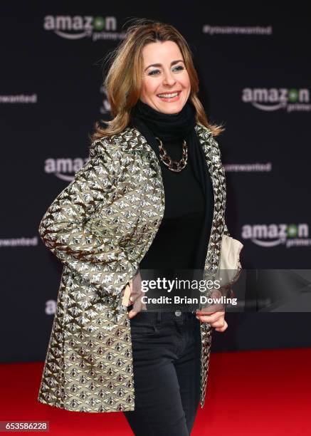 Bettina Cramer arrives at Amazon Prime Video's premiere of the series 'You are Wanted' at CineStar on March 15, 2017 in Berlin, Germany.