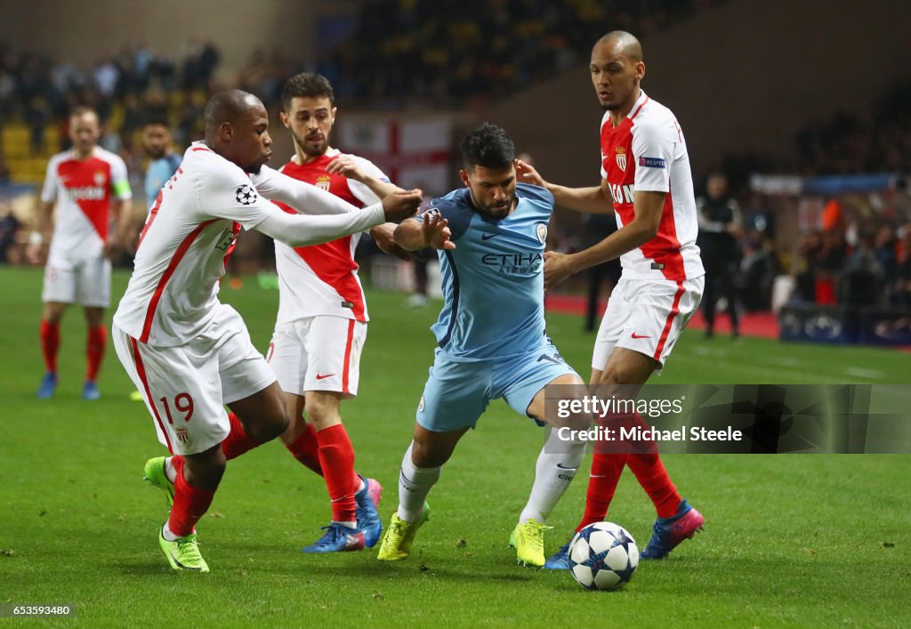 AS Monaco v Manchester City FC - UEFA Champions League Round of 16: Second Leg