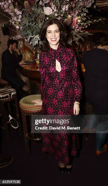 Vanessa Seward attends a cocktail party celebrating the launch of Vanessa Seward's first London store at Loulou's on March 15, 2017 in London,...