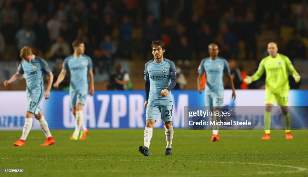 AS Monaco v Manchester City FC - UEFA Champions League Round of 16: Second Leg