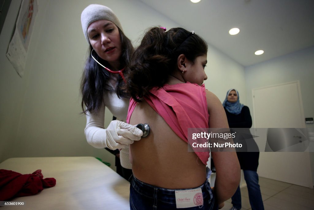 Vaccination program for refugees in Athens