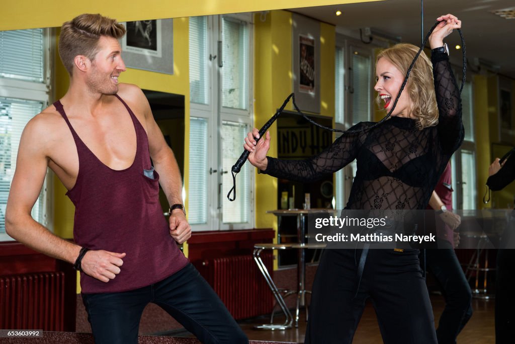 Maxi Arland Trains For Let's Dance In Berlin