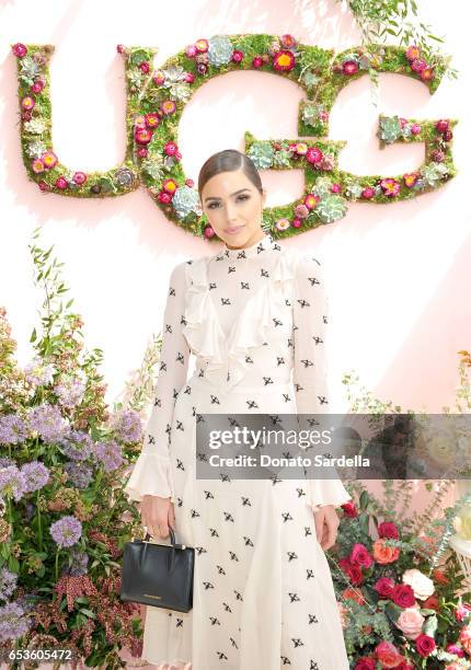 Olivia Culpo attend UGG SS17 campaign luncheon hosted by Rosie Huntington-Whiteley and Rachel Zoe at Catch LA. On March 15, 2017 in Los Angeles,...