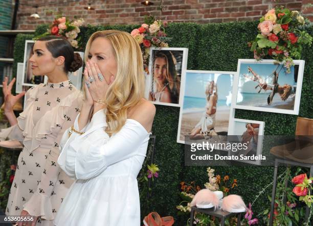 Olivia Culpo and host Rachel Zoe attend UGG SS17 campaign luncheon hosted by Rosie Huntington-Whiteley and Rachel Zoe at Catch LA. On March 15, 2017...