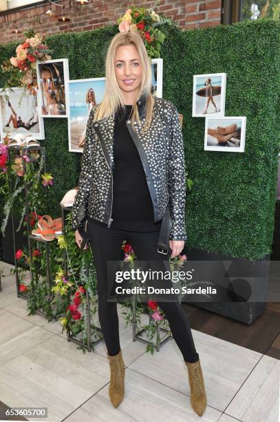 Ashleigh Dempster attends UGG SS17 campaign luncheon hosted by Rosie Huntington-Whiteley and Rachel Zoe at Catch LA. On March 15, 2017 in Los...