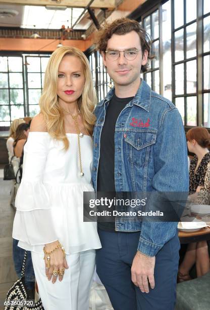 Host Rachel Zoe and Cameron Bird attend UGG SS17 campaign luncheon hosted by Rosie Huntington-Whiteley and Rachel Zoe at Catch LA. On March 15, 2017...