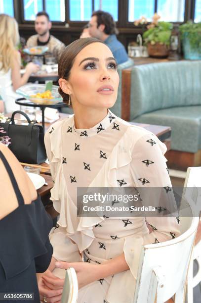 Olivia Culpo attend UGG SS17 campaign luncheon hosted by Rosie Huntington-Whiteley and Rachel Zoe at Catch LA. On March 15, 2017 in Los Angeles,...