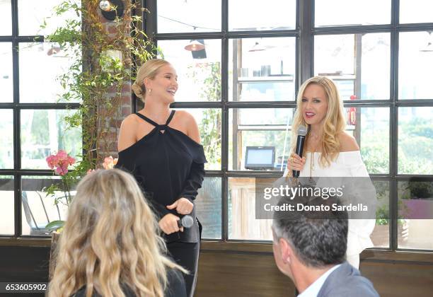 Hosts Rosie Huntington-Whiteley and Rachel Zoe attend UGG SS17 campaign luncheon hosted by Rosie Huntington-Whiteley and Rachel Zoe at Catch LA. On...