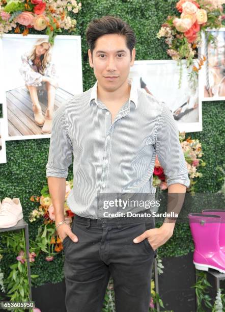 Photographer Carlos Lopez attends UGG SS17 campaign luncheon hosted by Rosie Huntington-Whiteley and Rachel Zoe at Catch LA. On March 15, 2017 in Los...