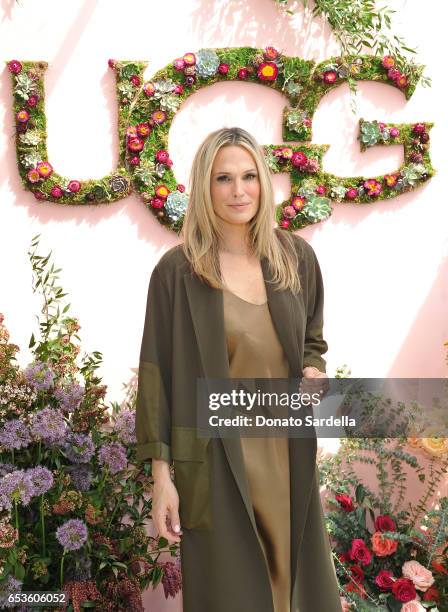 Molly Sims attends UGG SS17 campaign luncheon hosted by Rosie Huntington-Whiteley and Rachel Zoe at Catch LA. On March 15, 2017 in Los Angeles,...