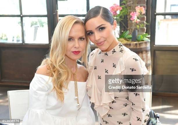 Ost Rachel Zoe and Olivia Culpo attend UGG SS17 campaign luncheon hosted by Rosie Huntington-Whiteley and Rachel Zoe at Catch LA. On March 15, 2017...