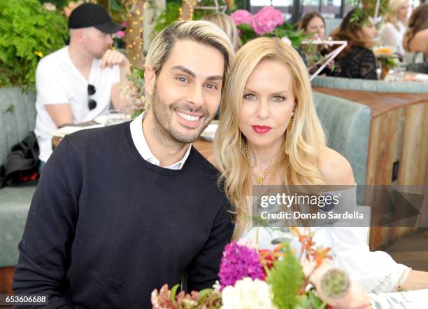 Joey Maalouf and host Rachel Zoe attend UGG SS17 campaign luncheon hosted by Rosie Huntington-Whiteley and Rachel Zoe at Catch LA. On March 15, 2017...