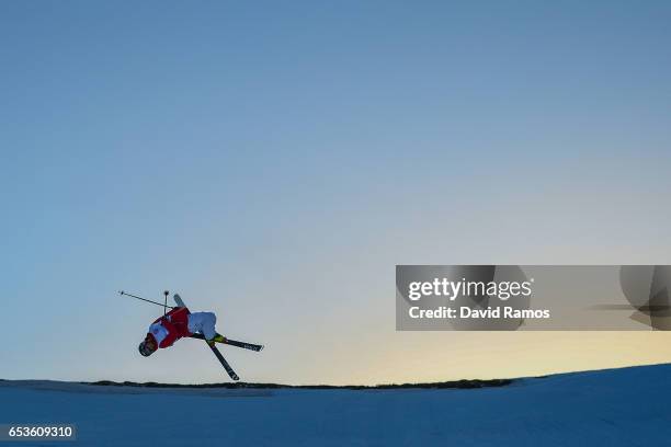 Pavel Chupa of Russia in action during the first training session of the Men's Freestyle Halfpipe on day eight of the FIS Freestyle Ski & Snowboard...