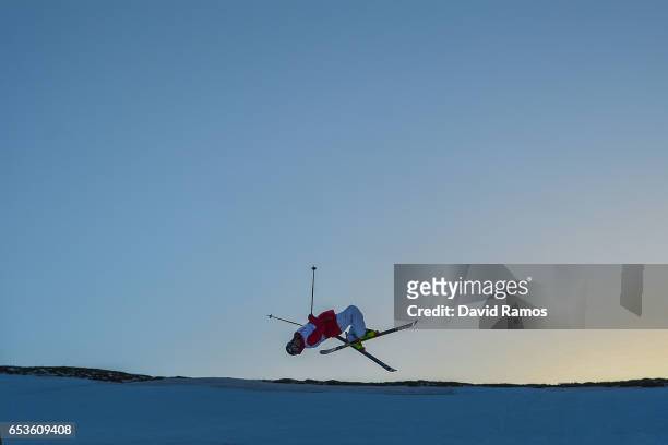 Pavel Chupa of Russia in action during the first training session of the Men's Freestyle Halfpipe on day eight of the FIS Freestyle Ski & Snowboard...