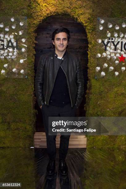 Fashion designer Yigal Azrouel attends YYIGAL Capsule Collection Launch at Macy's Herald Square on March 15, 2017 in New York City.