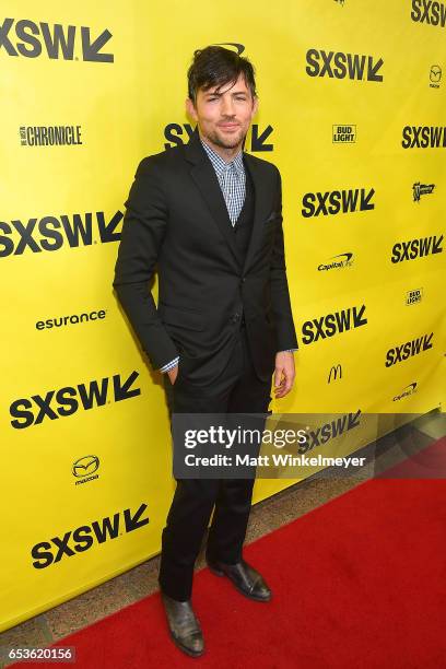 Musician Scott Avett of The Avett Brothers attends the "May It Last: A Portrait Of The Avett Brothers" premiere 2017 SXSW Conference and Festivals on...