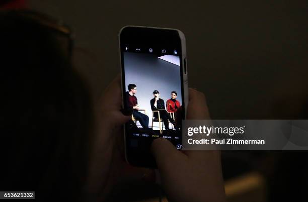 General atmosphere during the panel discussion of 'Snatch' at Apple Store Soho on March 15, 2017 in New York City.