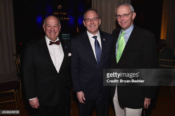 Jack Russi and Co-Founder and President of Jefferson Awards Foundation, Sam Beard attend the Jefferson Awards Foundation 2017 NYC National Ceremony...