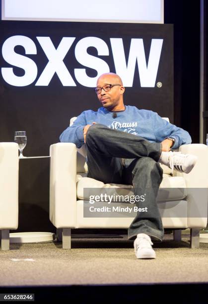 Warren G speaks onstage at G-Funk during 2017 SXSW Conference and Festivals at Austin Convention Center on March 15, 2017 in Austin, Texas.