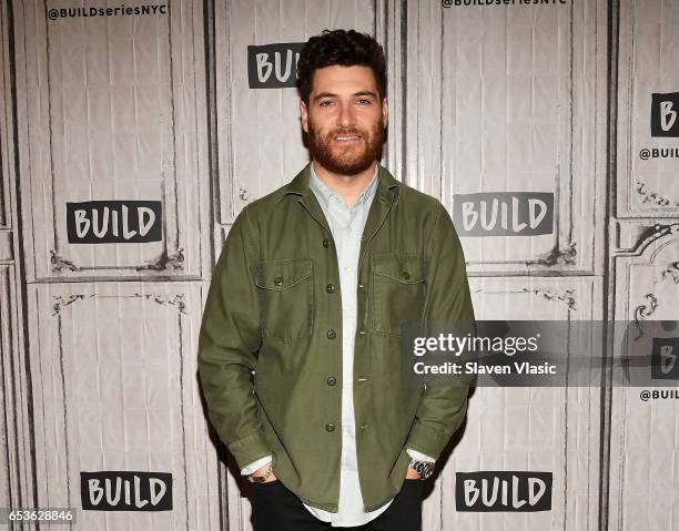 Actor Adam Pally visits Build Series to discuss his new comedy series "Making History" at Build Studio on March 15, 2017 in New York City.