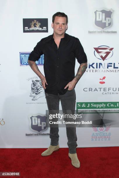 Sean Stewart attends the premiere of Skinfly Entertainment's "You Can't Have It" at TCL Chinese Theatre on March 15, 2017 in Hollywood, California.