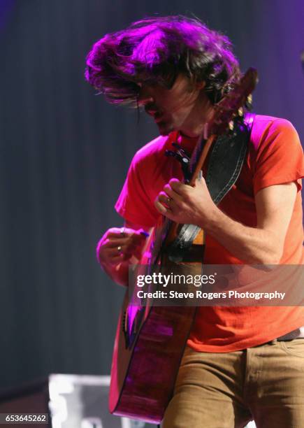 Musician Seth Avett of The Avett Brothers performs onstage at the Avett Brothers music showcase during 2017 SXSW Conference and Festivals at Moody...