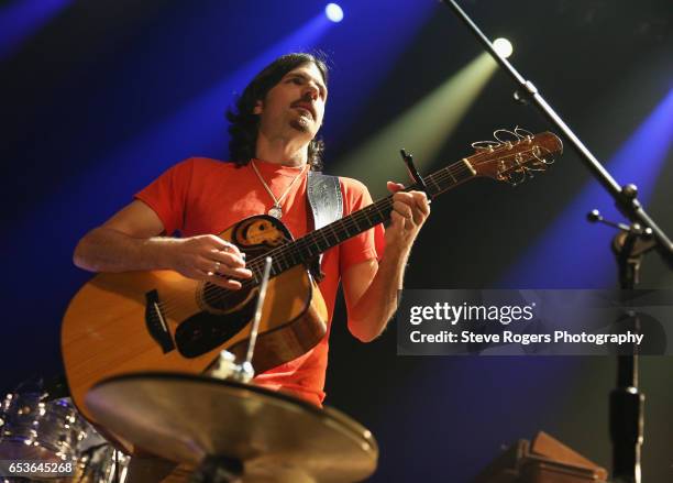 Musician Seth Avett of The Avett Brothers performs onstage at the Avett Brothers music showcase during 2017 SXSW Conference and Festivals at Moody...