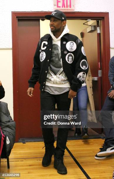 Fabolous appears during the 11th Annual Garden of Dreams Talent Show rehearsal at Radio City Music Hall on March 15, 2017 in New York City.