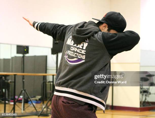 Dylan Gibbs appears during the 11th Annual Garden of Dreams Talent Show rehearsal at Radio City Music Hall on March 15, 2017 in New York City.