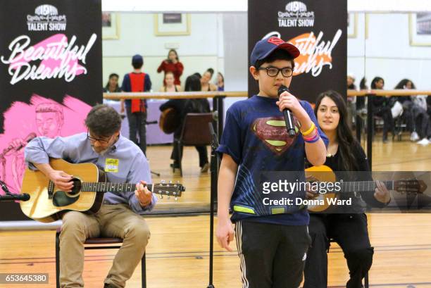 Jack Guthrie appears during the 11th Annual Garden of Dreams Talent Show rehearsal at Radio City Music Hall on March 15, 2017 in New York City.