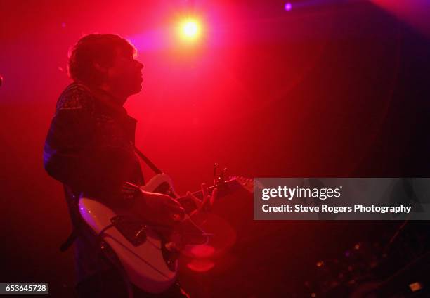 Musician Sam Stuart performs onstage at the Avett Brothers music showcase during 2017 SXSW Conference and Festivals at Moody Theater on March 15,...