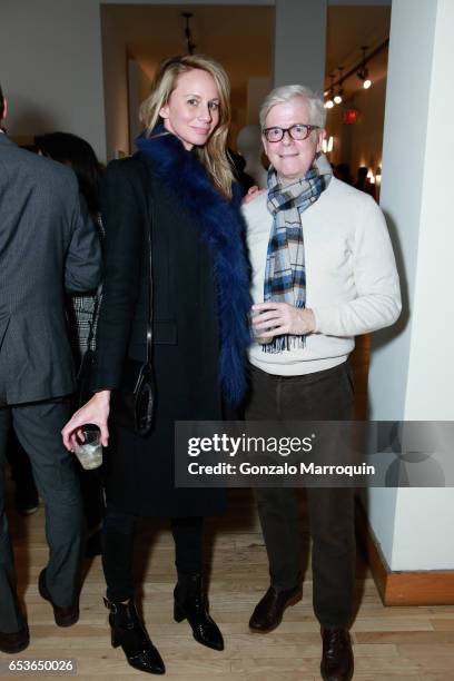 Jamie Dailey and Joseph Murray attend the Ralph Pucci Presents Richard Meier Lighting on March 15, 2017 in New York City.