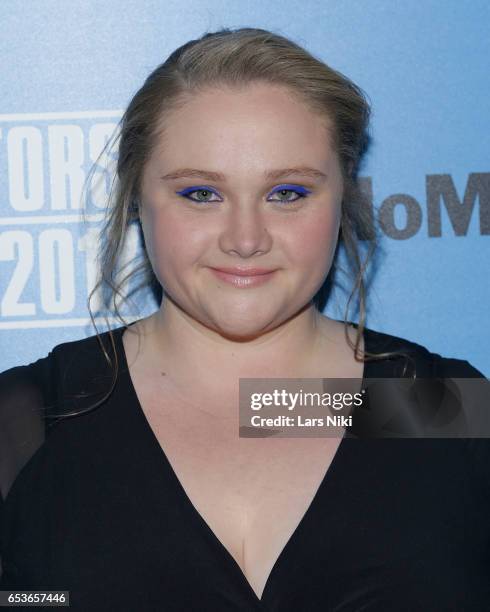 Actor Danielle Macdonald attends the New Directors/New Films 2017 Opening Night of PATTI CAKE$ presented by MoMA & Film Society of Lincoln Center at...