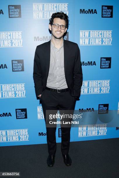 Producer of the film PATTI CAKE$ Noah Stahl attends the New Directors/New Films 2017 Opening Night of PATTI CAKE$ presented by MoMA & Film Society of...