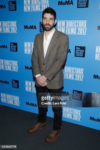 Director of the film Menashe, Joshua Z. Weinstein attends the New Directors/New Films 2017 Opening Night of PATTI CAKE$ presented by MoMA & Film...