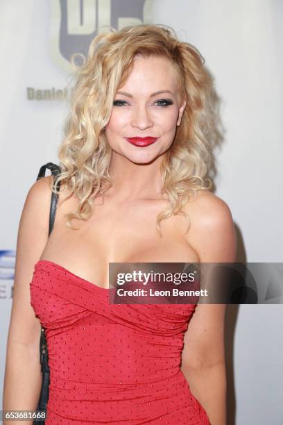 Actress Mindy Robinson arrives at the Premiere Of Skinfly Entertainment's "You Can't Have It" at TCL Chinese Theatre on March 15, 2017 in Hollywood,...