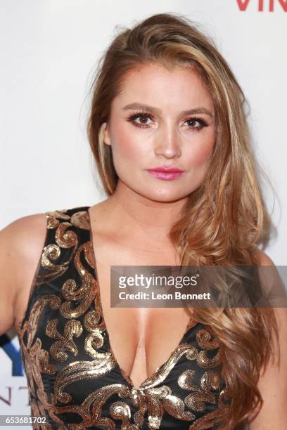 Actress Marta Krupa arrives at the Premiere Of Skinfly Entertainment's "You Can't Have It" at TCL Chinese Theatre on March 15, 2017 in Hollywood,...