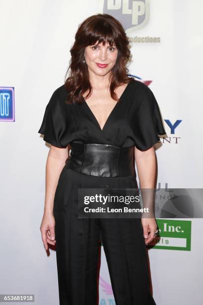 Actress Moniqua Plante arrives at the Premiere Of Skinfly Entertainment's "You Can't Have It" at TCL Chinese Theatre on March 15, 2017 in Hollywood,...