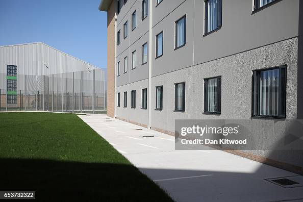 A general view of a cell block at HMP Berwyn on March 15, 2017 in ...