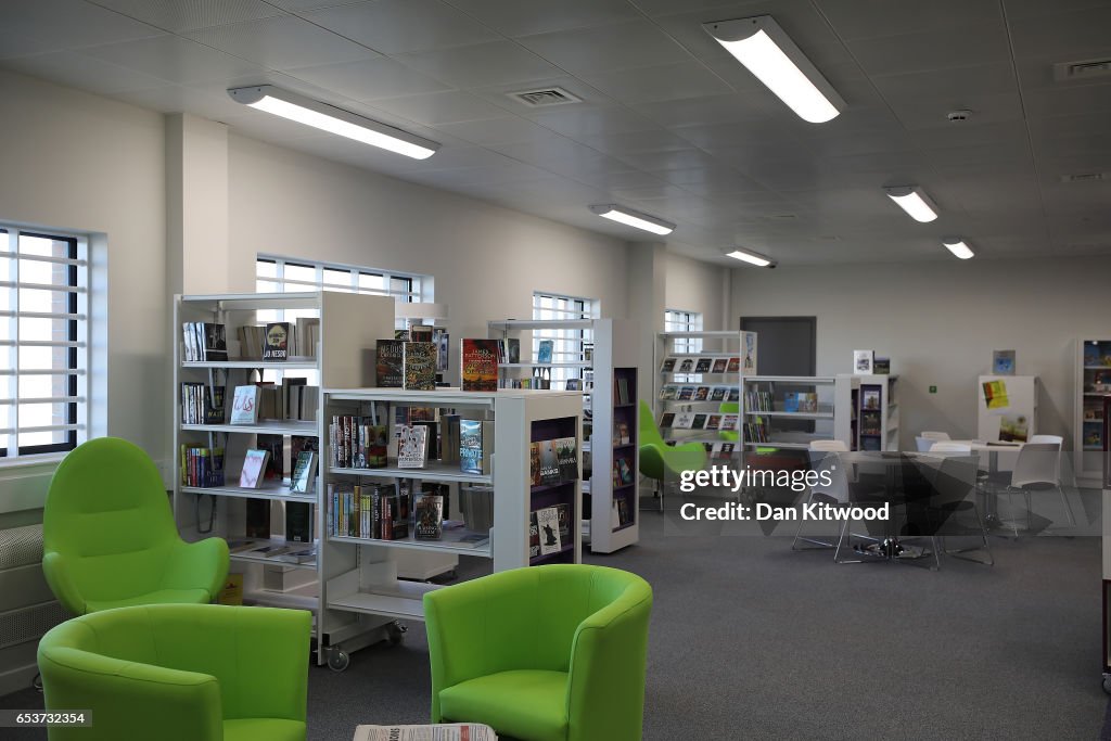 Library Computer Hmp A general view of the library at HMP Berwyn on March 15, 2017 in ...