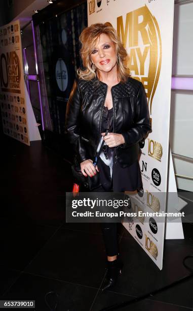 Lydia Lozano attends the presentation of the 10th Mr Gay Pride at Barcelo theatre on March 15, 2017 in Madrid, Spain.